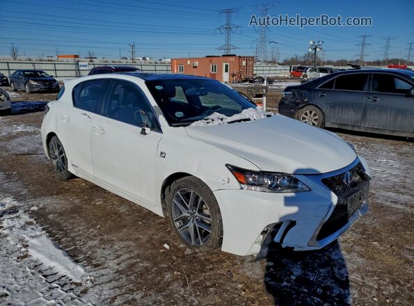 JTHKD5BH8H2301062 2017 LEXUS CT Белый Передняя правая четверть