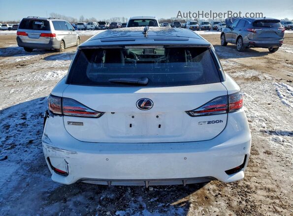 JTHKD5BH8H2301062 2017 LEXUS CT Белый Вид сзади
