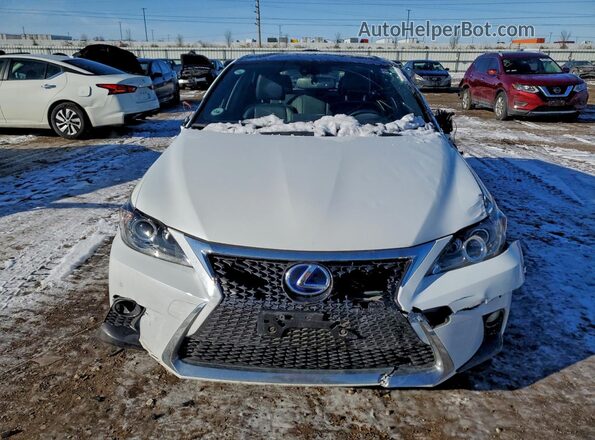 JTHKD5BH8H2301062 2017 LEXUS CT Белый Вид спереди