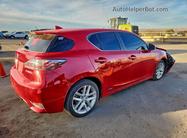 JTHKD5BHXH2293496 2017 LEXUS CT Красный Задняя правая четверть
