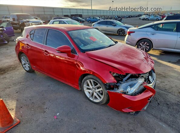 JTHKD5BHXH2293496 2017 LEXUS CT Красный Передняя правая четверть