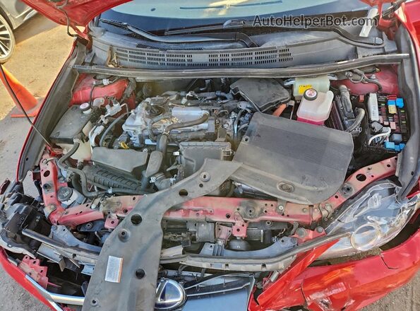 JTHKD5BHXH2293496 2017 LEXUS CT Красный Вид задней части салона