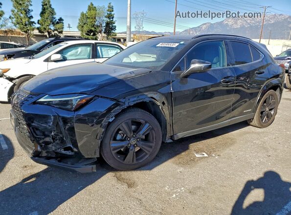 JTHP9JBH0M2047549 2021 LEXUS UX Черный Передняя левая четверть