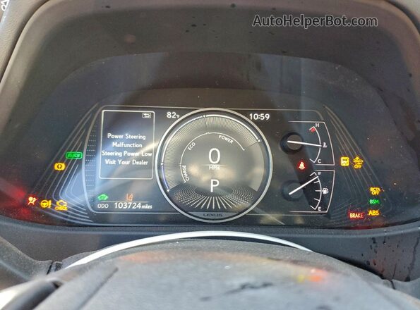 JTHP9JBH0M2047549 2021 LEXUS UX Черный Вид щитка приборов
