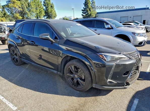 JTHP9JBH0M2047549 2021 LEXUS UX Черный Передняя правая четверть