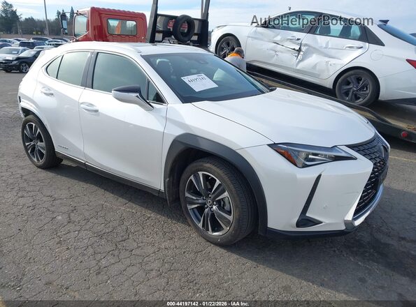 JTHP9JBH3M2052857 2021 LEXUS UX 250H White Front right