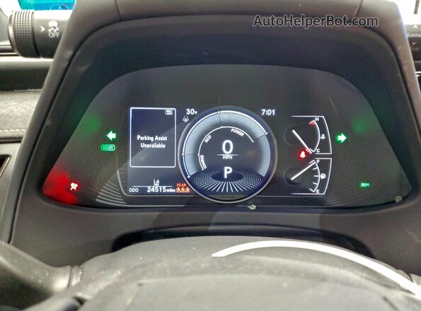 JTHP9JBH4P2070076 2023 LEXUS UX White Vista del cuadro de instrumentos