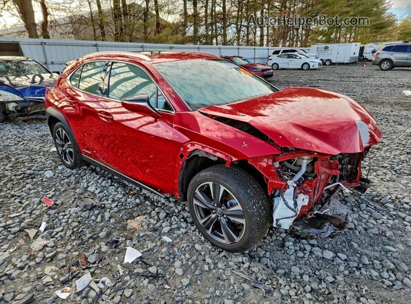 JTHP9JBH6L2028132 2020 LEXUS UX Красный Передняя правая четверть