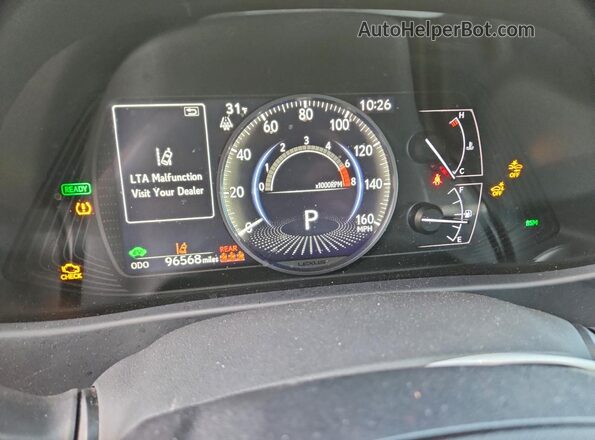 JTHP9JBH6L2028132 2020 LEXUS UX Красный Вид щитка приборов