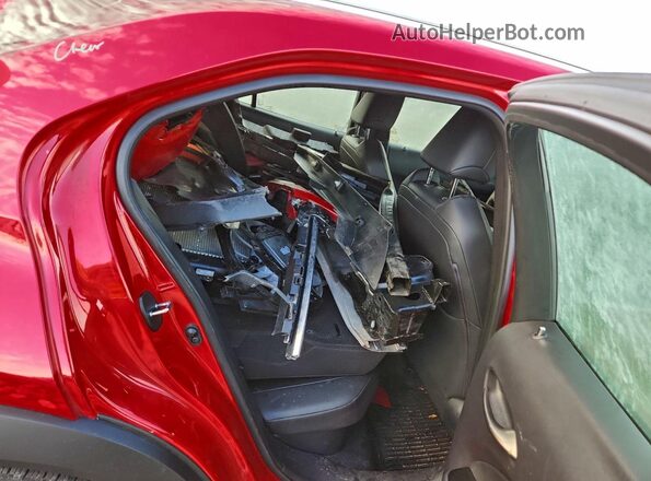 JTHP9JBH6L2028132 2020 LEXUS UX Красный Вид задних сидений