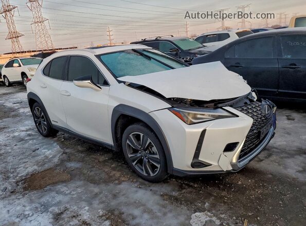 JTHP9JBH6L2029684 2020 LEXUS UX White Передня права чверть