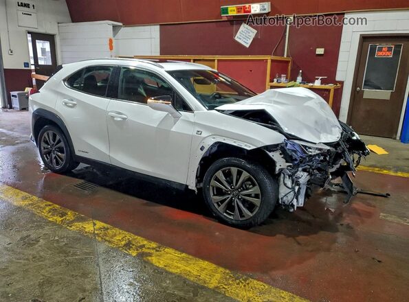 JTHR9JBH1M2052932 2021 LEXUS UX White Передня права чверть