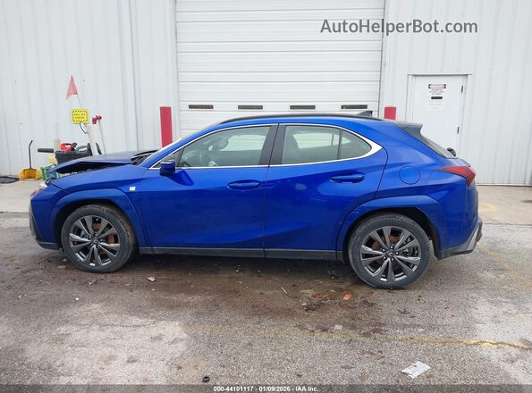 JTHR9JBH1P2067158 2023 LEXUS UX 250H Blue Սալոնի 360 աստիճան տեսք