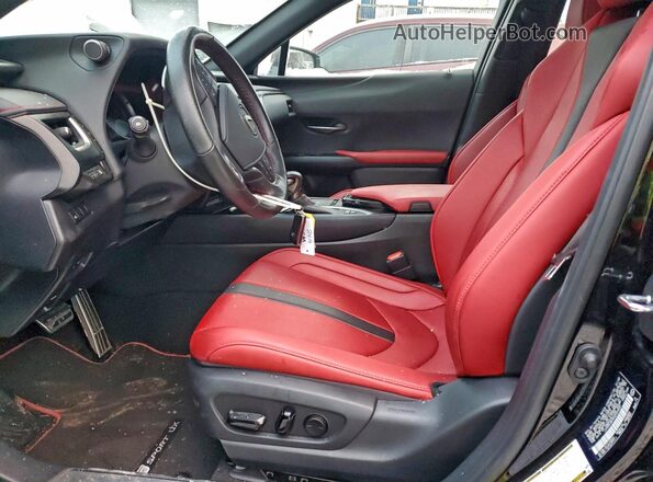 JTHR9JBH5N2060520 2022 LEXUS UX Черный Вид салона спереди