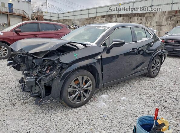 JTHR9JBH5N2060520 2022 LEXUS UX Черный Передняя левая четверть