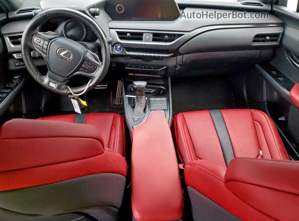 JTHR9JBH5N2060520 2022 LEXUS UX Черный Вид панели приборов