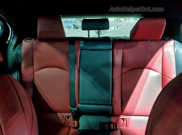 JTHR9JBH9N2056504 2022 LEXUS UX Черный Вид задних сидений