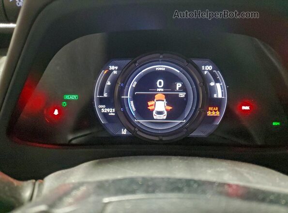 JTHR9JBH9N2056504 2022 LEXUS UX Черный Вид щитка приборов