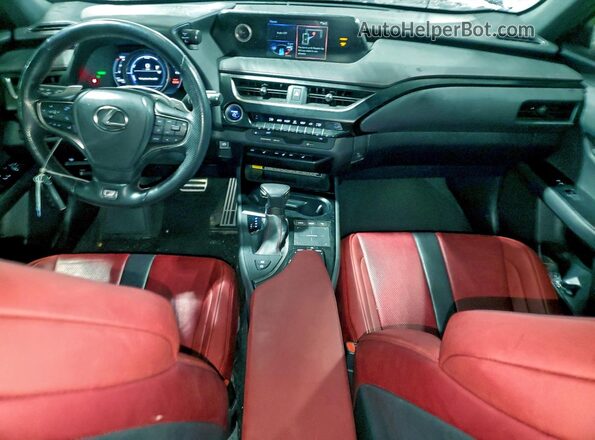 JTHR9JBH9N2056504 2022 LEXUS UX Черный Вид панели приборов