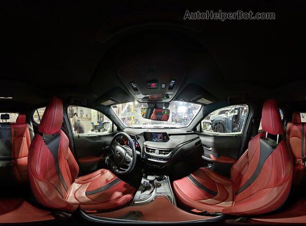 JTHR9JBH9N2056504 2022 LEXUS UX Черный Панорамный вид салона 360°