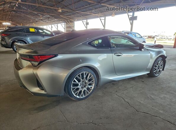 JTHS85BC2K5004688 2019 LEXUS RC Серый Задняя правая четверть