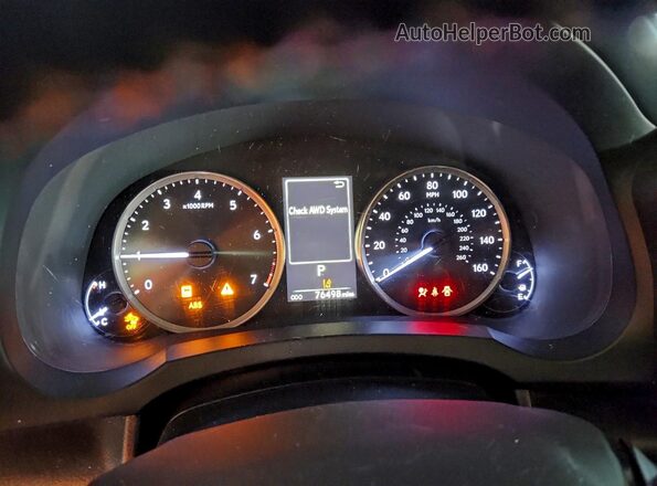 JTHS85BC2K5004688 2019 LEXUS RC Серый Вид щитка приборов