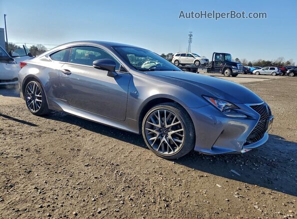 JTHSE5BC3H5007858 2017 LEXUS RC Серый Передняя правая четверть