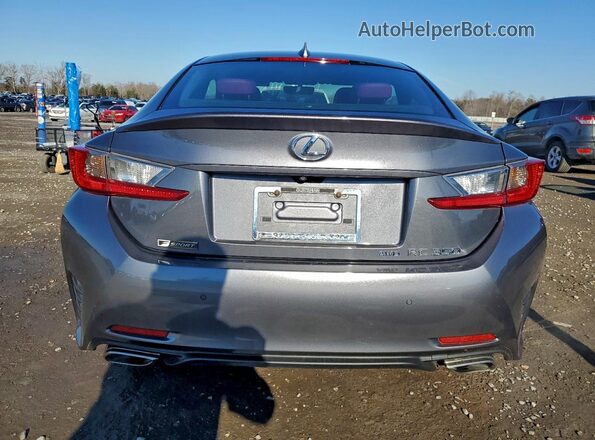 JTHSE5BC3H5007858 2017 LEXUS RC Серый Вид сзади