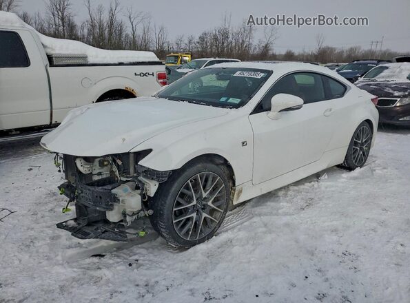 JTHSE5BC4H5007836 2017 LEXUS RC Белый Передняя левая четверть