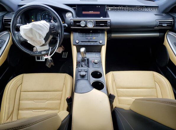 JTHSE5BCXG5005944 2016 LEXUS RC Синий Вид панели приборов