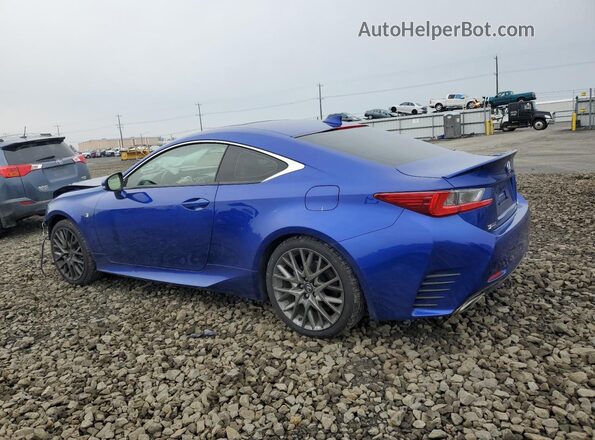 JTHSE5BCXG5005944 2016 LEXUS RC Синий Задняя левая четверть