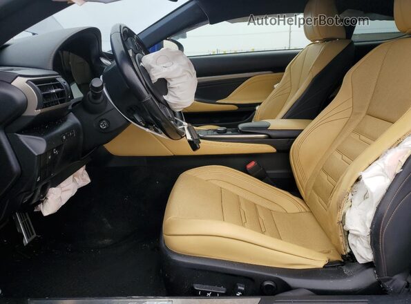 JTHSE5BCXG5005944 2016 LEXUS RC Синий Вид салона спереди