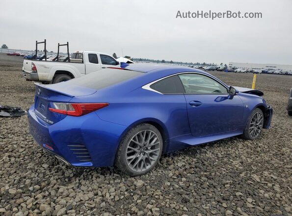 JTHSE5BCXG5005944 2016 LEXUS RC Синий Задняя правая четверть