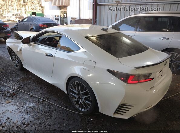 JTHSM5BC1G5000523 2016 LEXUS RC 300 White Trasero izquierdo