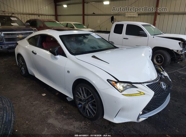 JTHSM5BC1G5000523 2016 LEXUS RC 300 White Delantero derecho