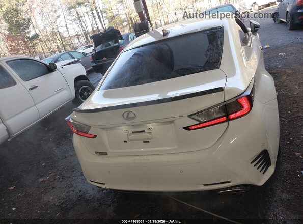 JTHSM5BC1G5000523 2016 LEXUS RC 300 White 