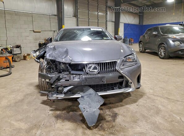 JTHSM5BC1G5001641 2016 LEXUS RC Gray Դիմացի տեսք