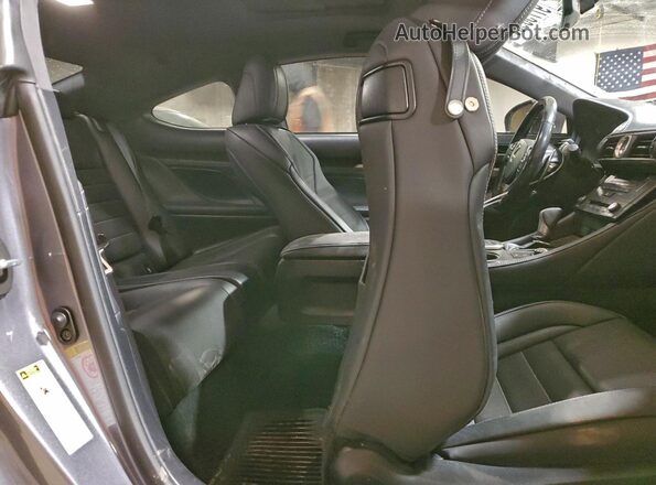 JTHSM5BC1G5001641 2016 LEXUS RC Gray Հետևի նստատեղերի տեսք