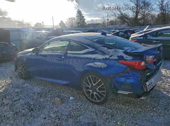 JTHSM5BC3G5000118 2016 LEXUS RC Blue უკანა მარცხენა
