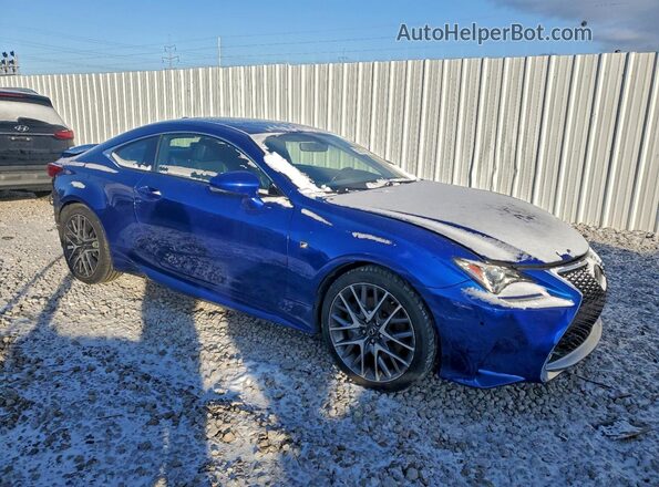 JTHSM5BC3G5000118 2016 LEXUS RC Blue წინა მარჯვენა