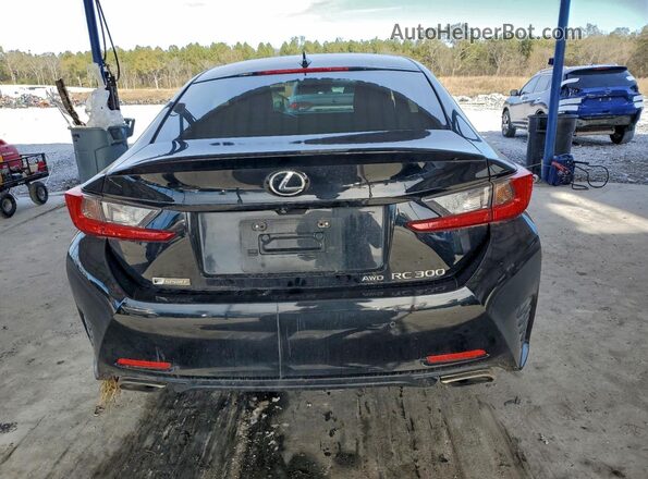 JTHSM5BC3H5003893 2017 LEXUS RC Черный Вид сзади