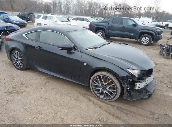 JTHSM5BC4H5002395 2017 LEXUS RC 300 Черный Передняя правая четверть