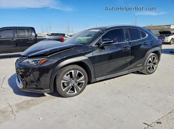 JTHU9JBH0K2013627 2019 LEXUS UX Черный Передняя левая четверть