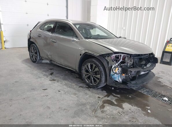 JTHU9JBH0K2014468 2019 LEXUS UX 250H Серебряный Передняя правая четверть