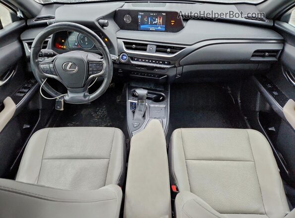JTHU9JBH3K2007255 2019 LEXUS UX Коричневый Вид панели приборов