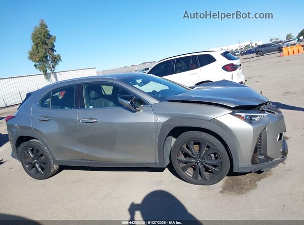 JTHU9JBH3K2014464 2019 LEXUS UX 250H Gray Вид щитка приладів
