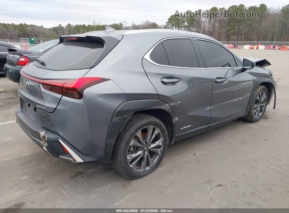 JTHU9JBH4K2002601 2019 LEXUS UX 250H Серый Задняя правая четверть