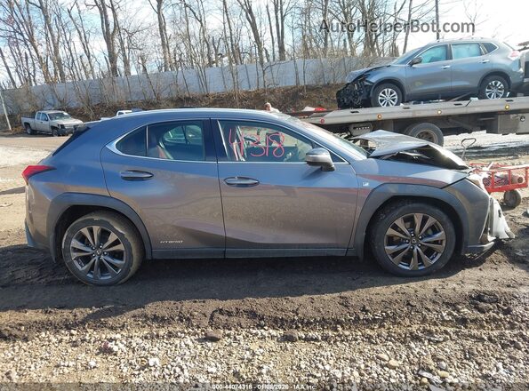 JTHU9JBH9K2000696 2019 LEXUS UX 250H Pewter Вид задней части салона