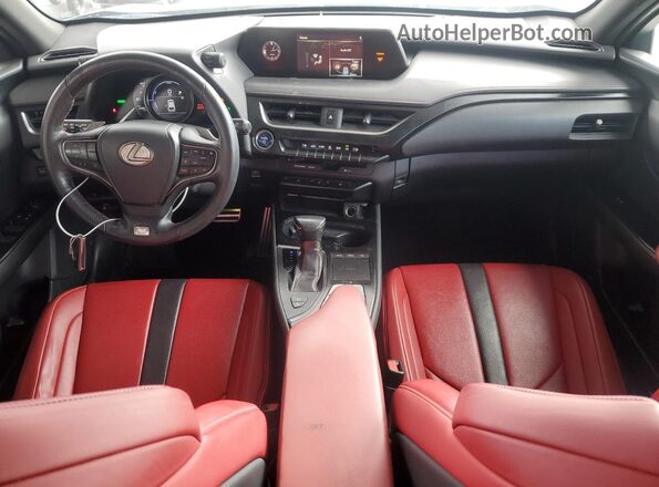 JTHU9JBH9K2017692 2019 LEXUS UX Black Vista del salpicadero