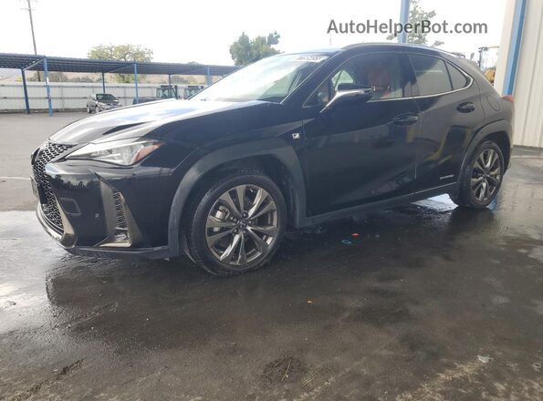 JTHU9JBH9K2017692 2019 LEXUS UX Black Vista tres cuartos delantera izquierda